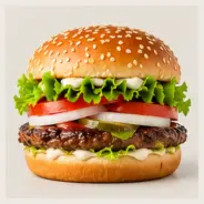 Burger Mare cu Vită la Grătar